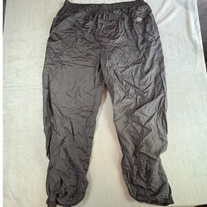 Vintage USA‎ Olympic Team JCPenney Track Pants Black Nylon Mens 2XL Tall XL T